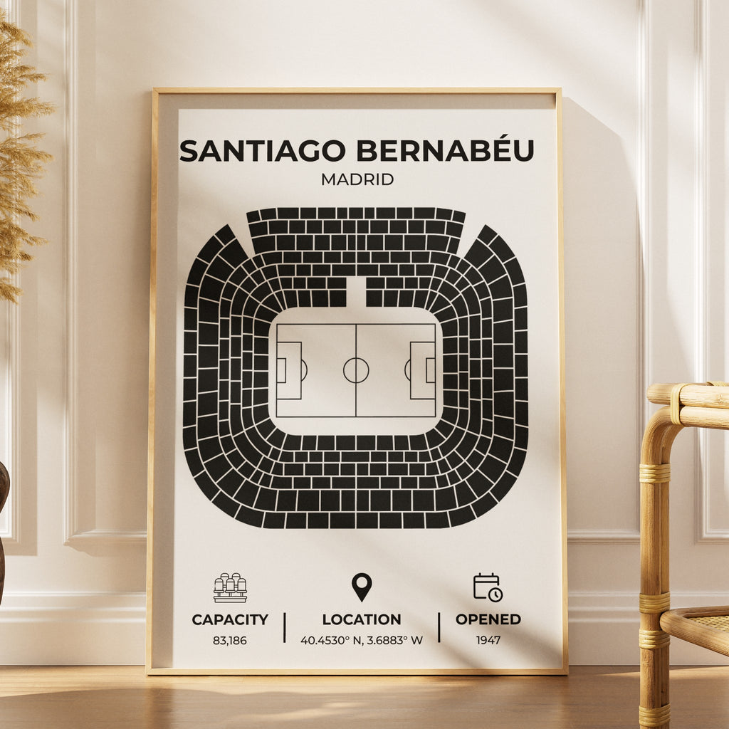 Santiago Bernabeu Layout - Real Madrid