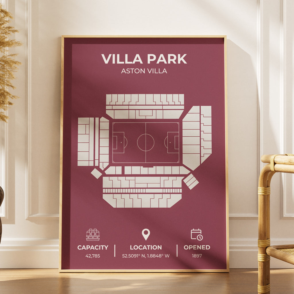Villa Park Stadium Layout - Aston Villa