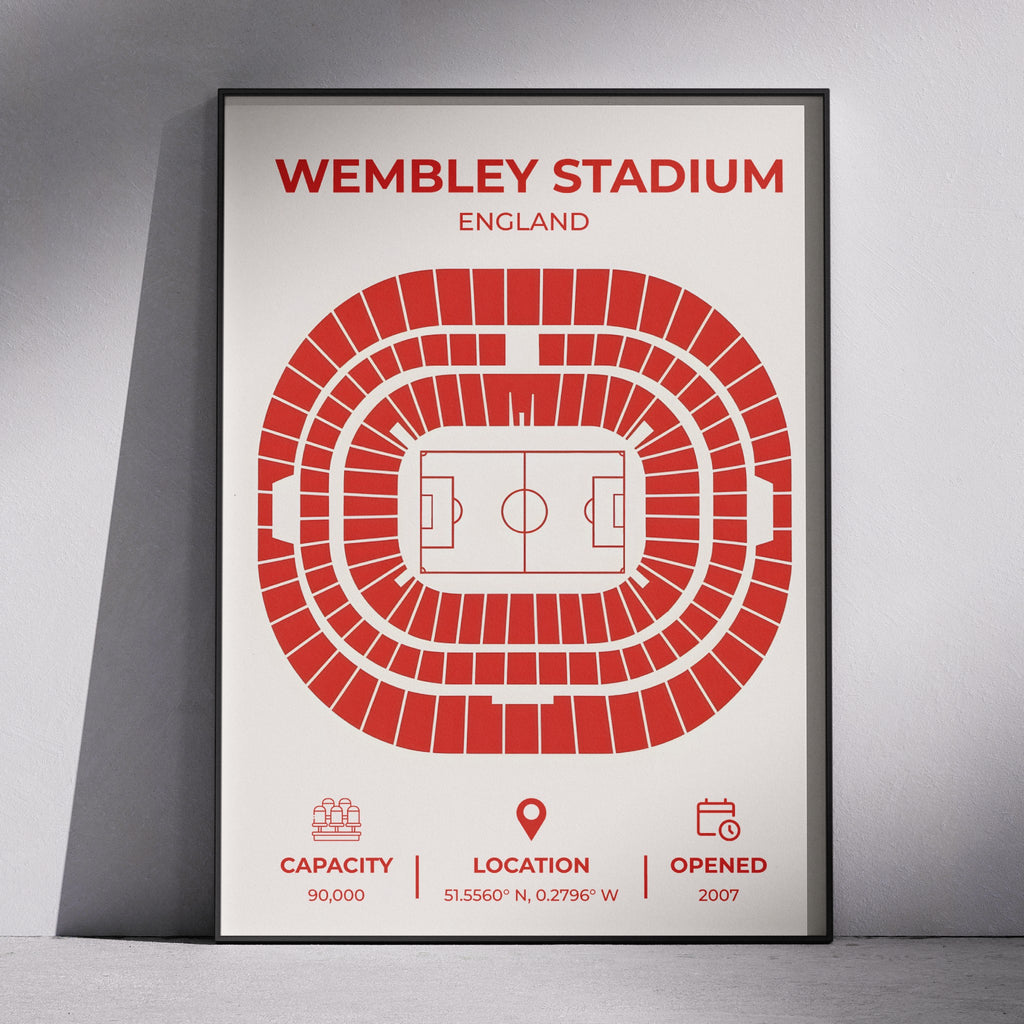 Wembley Stadium Layout - England