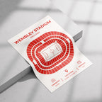 Wembley Stadium Layout - England