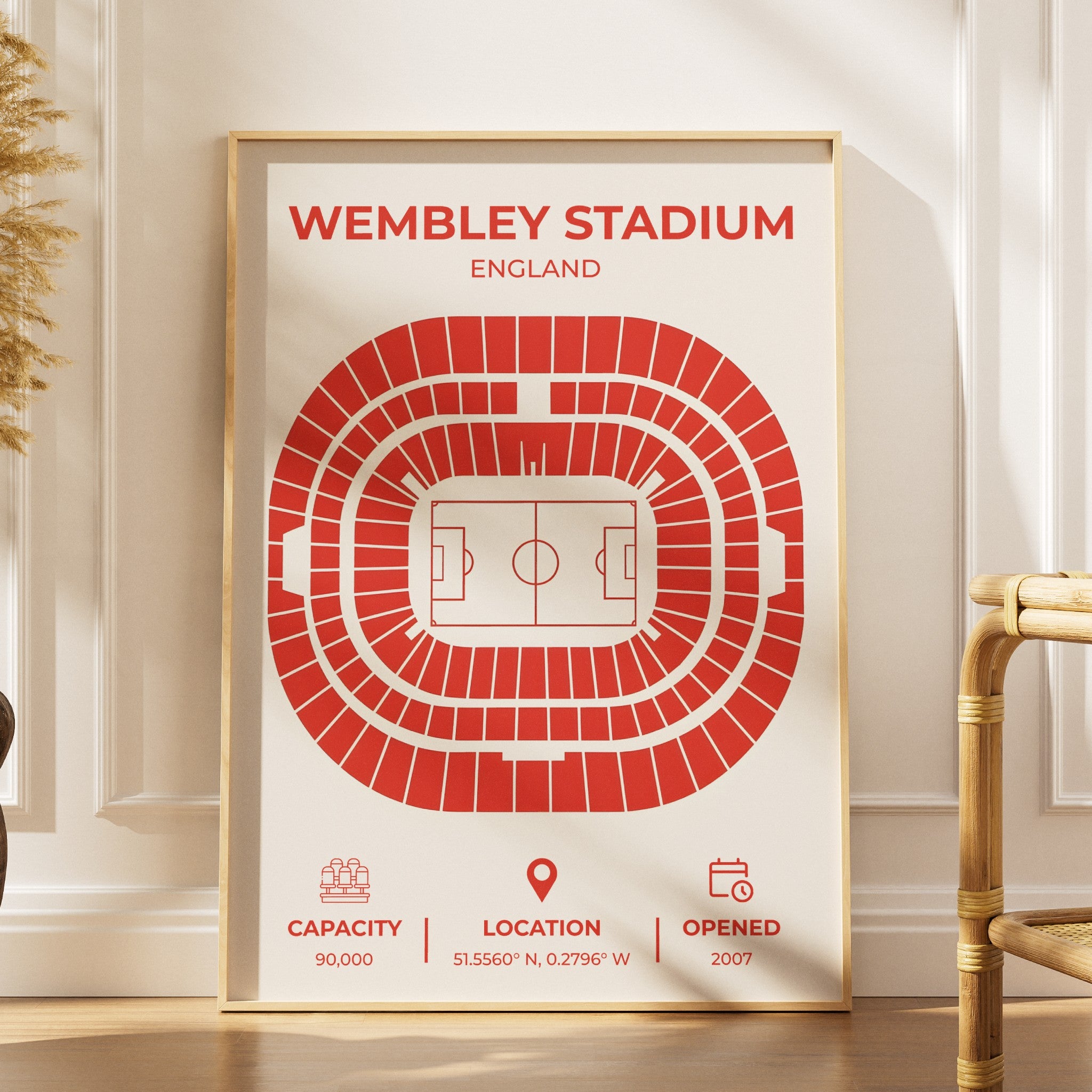 Wembley Stadium Layout - England