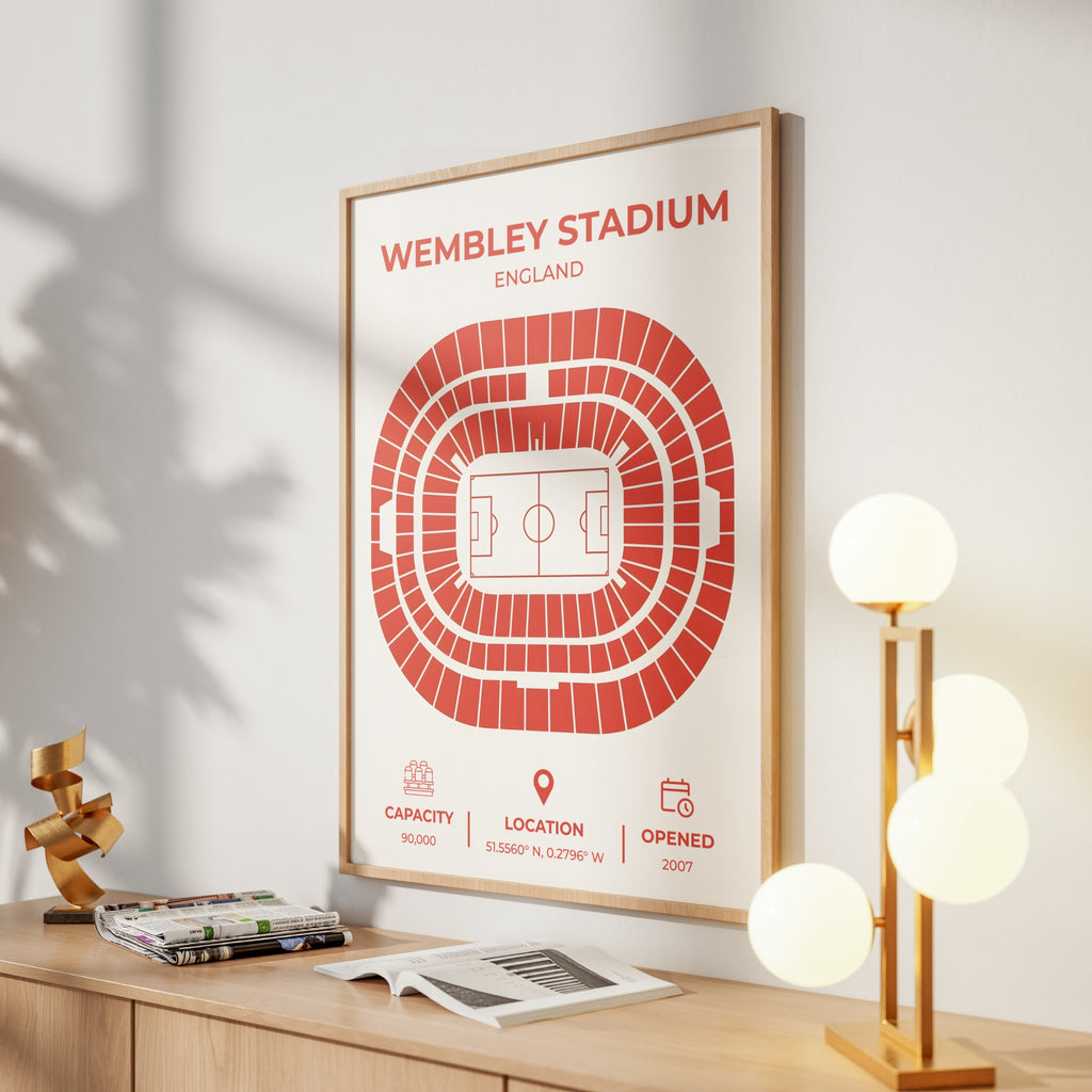Wembley Stadium Layout - England