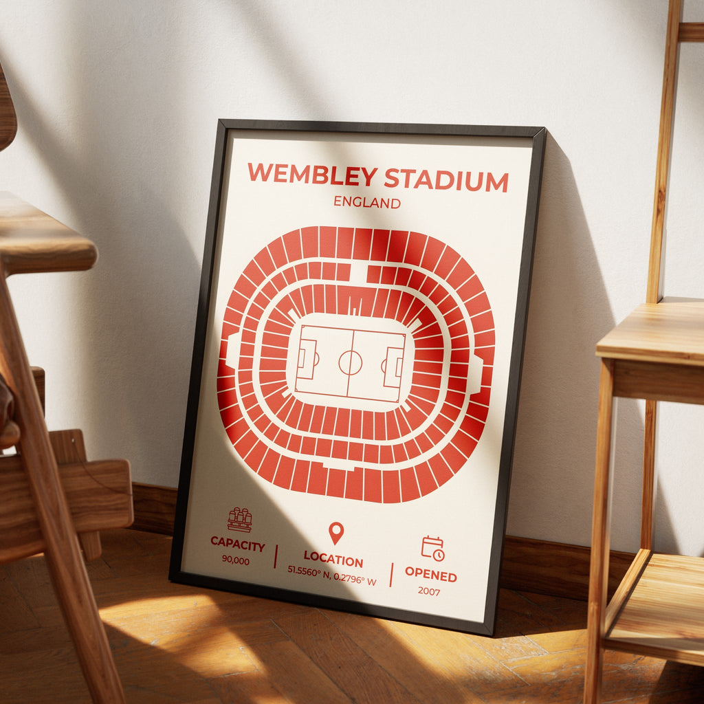 Wembley Stadium Layout - England