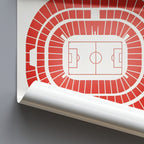 Wembley Stadium Layout - England